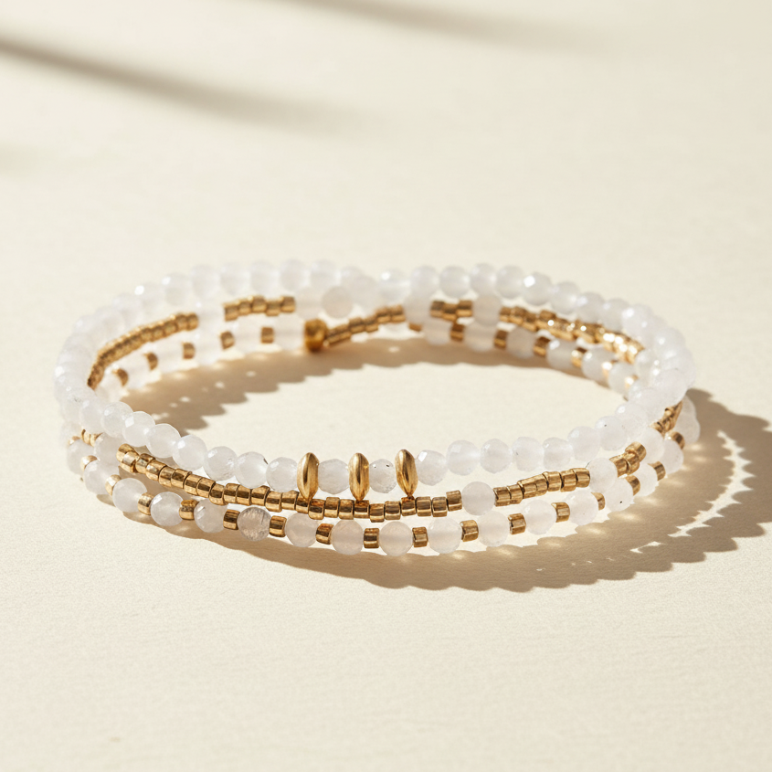 ムーンライトオーラ マルチスタイル ブレスレット/ネックレス