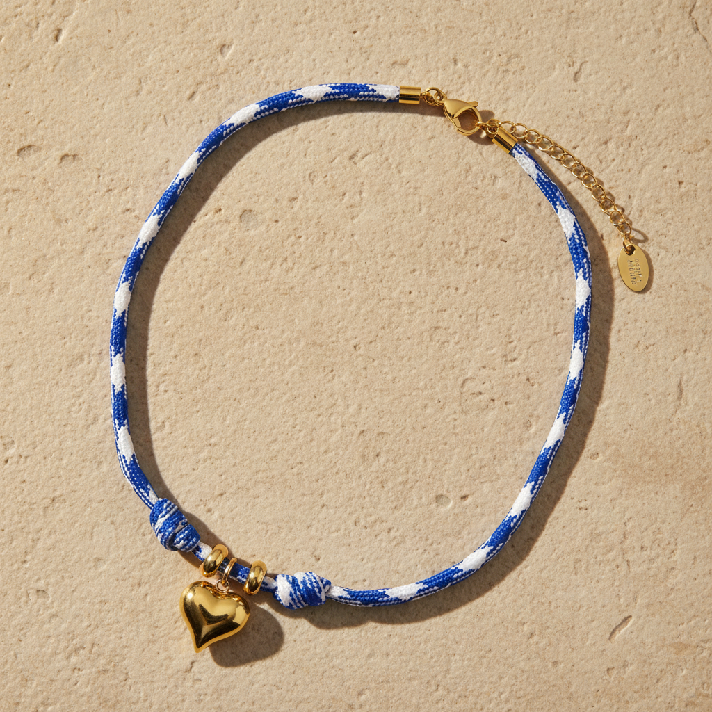 オーシャンハートネックレス