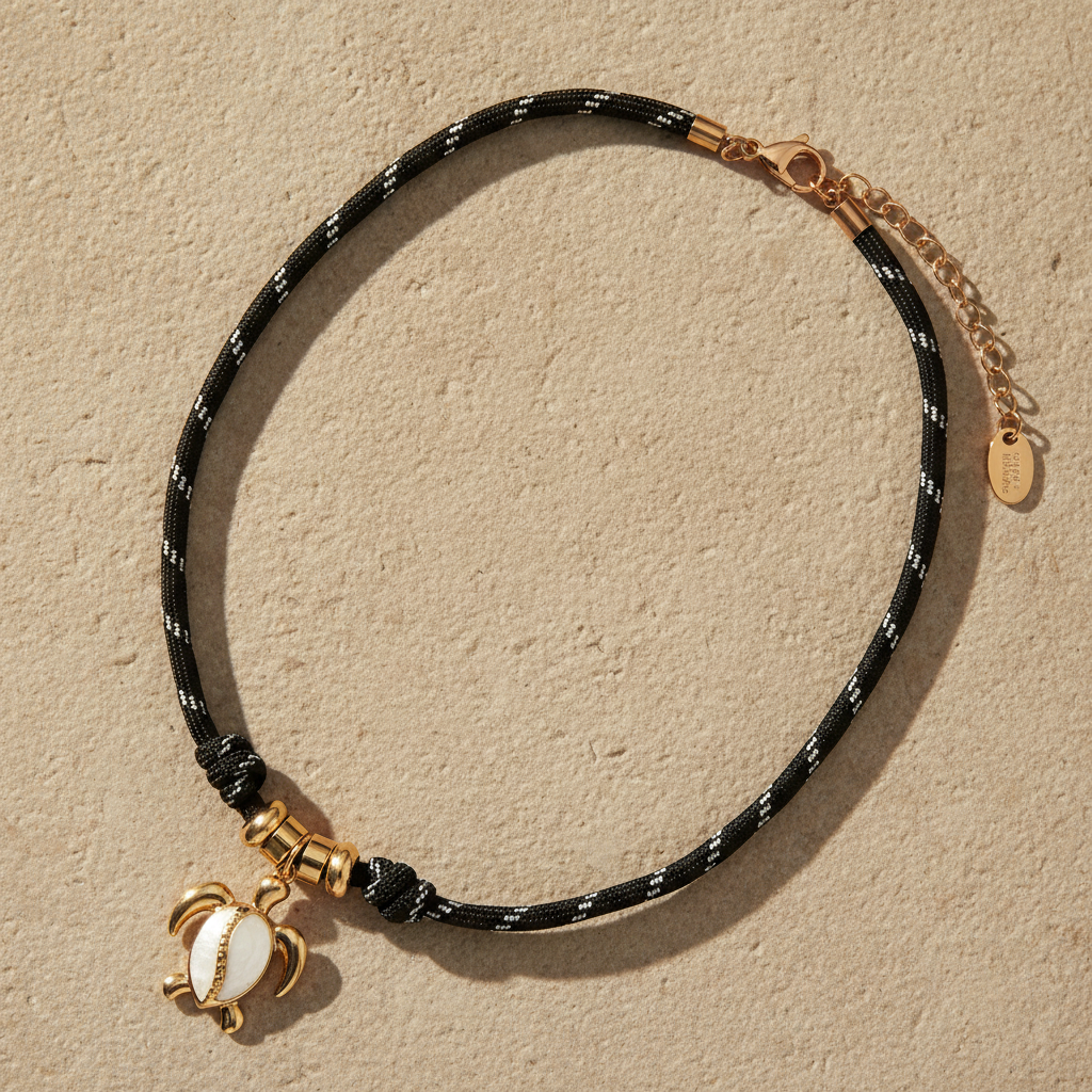 タートルボヤージュチャームネックレス