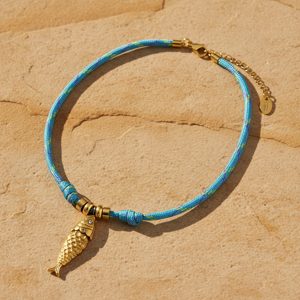 オーシャンボヤージュ フィッシュチャーム ネックレス