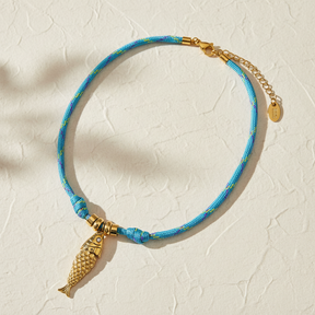 オーシャンボヤージュ フィッシュチャーム ネックレス