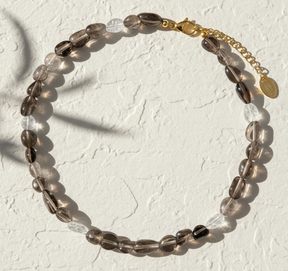 黒曜石クリスタルハーモニーネックレス