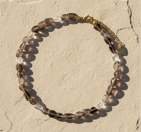 黒曜石クリスタルハーモニーネックレス