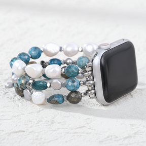 プラチナノワール伸縮アップルウォッチバンド