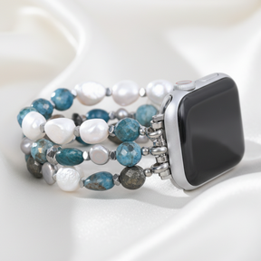 プラチナノワール伸縮アップルウォッチバンド