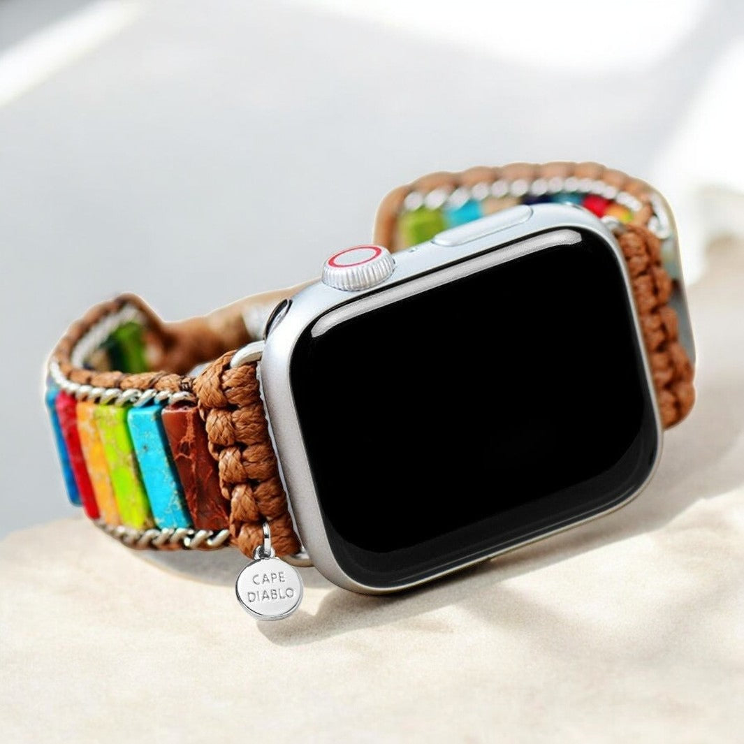 ヒーリングチャクラ保護 Apple Watch ストラップ