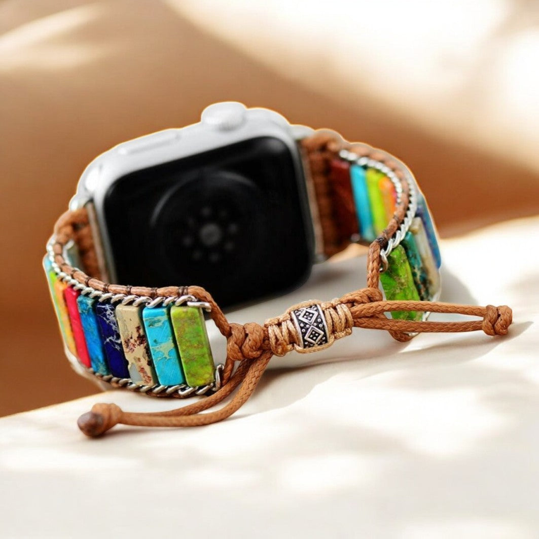 ヒーリングチャクラ保護 Apple Watch ストラップ