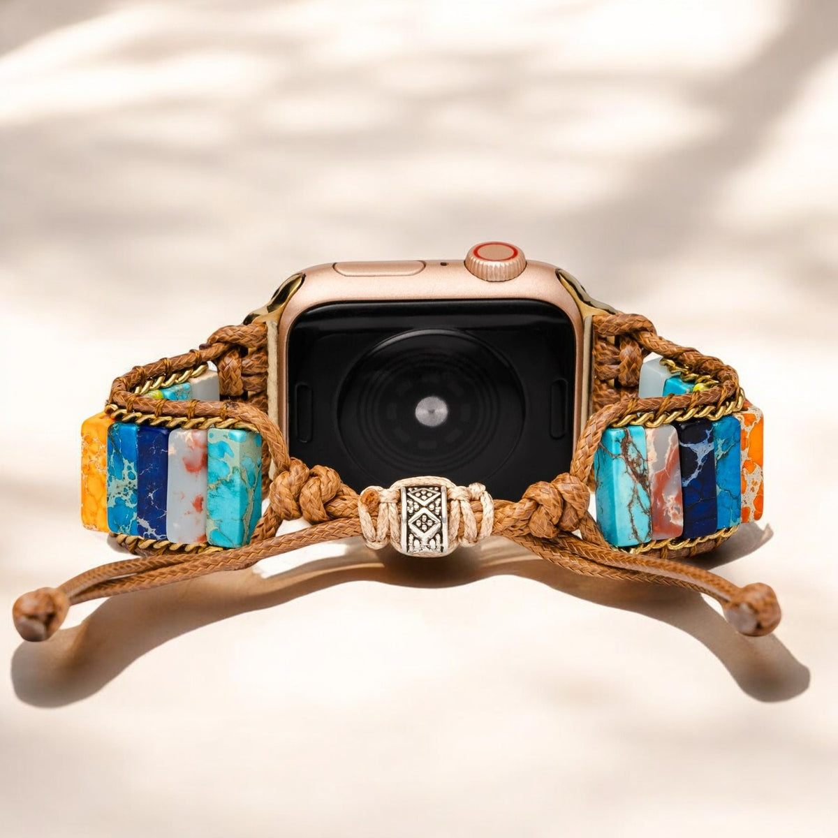 ヒーリングチャクラ保護Apple Watchストラップ