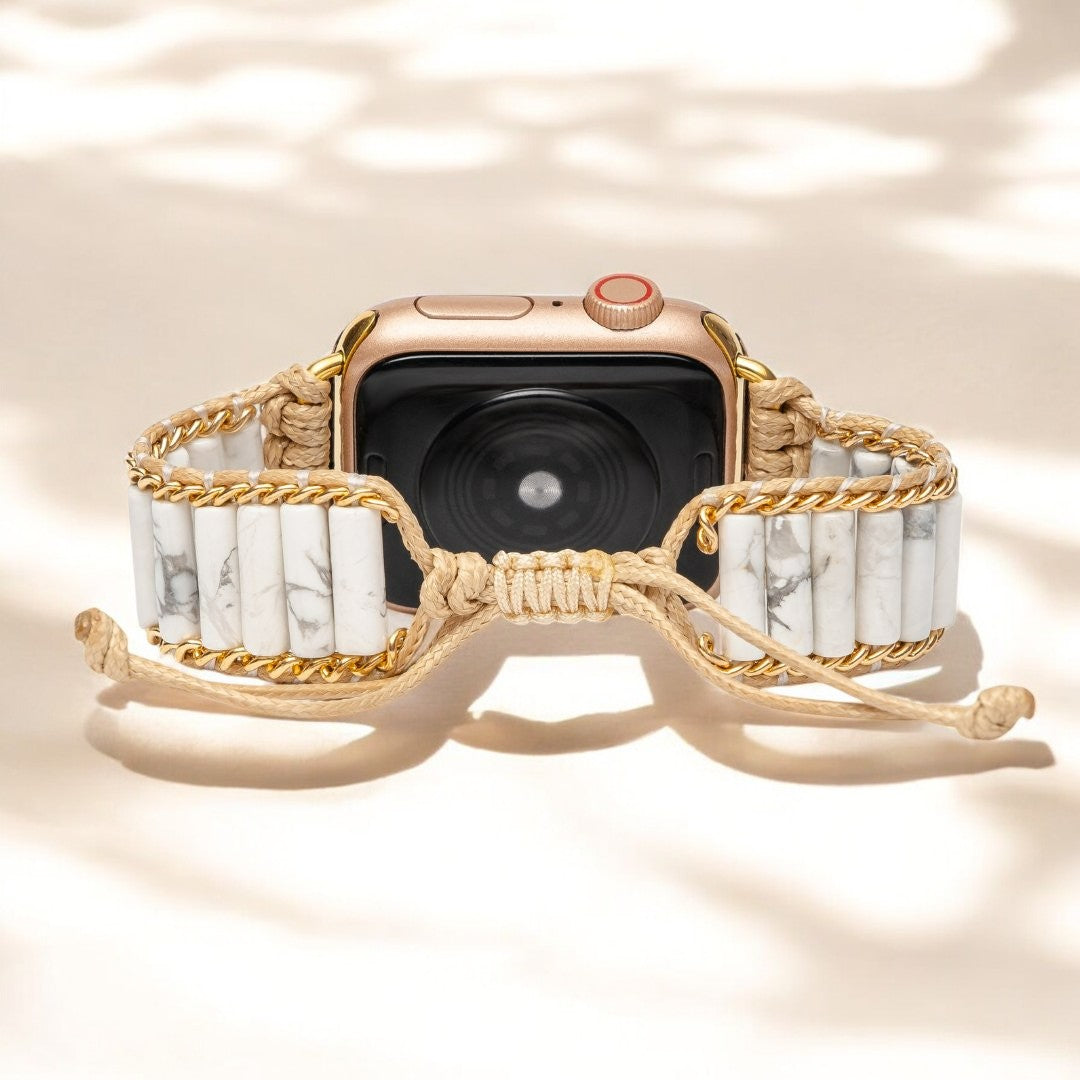 天国のハウライト Apple Watch ストラップ
