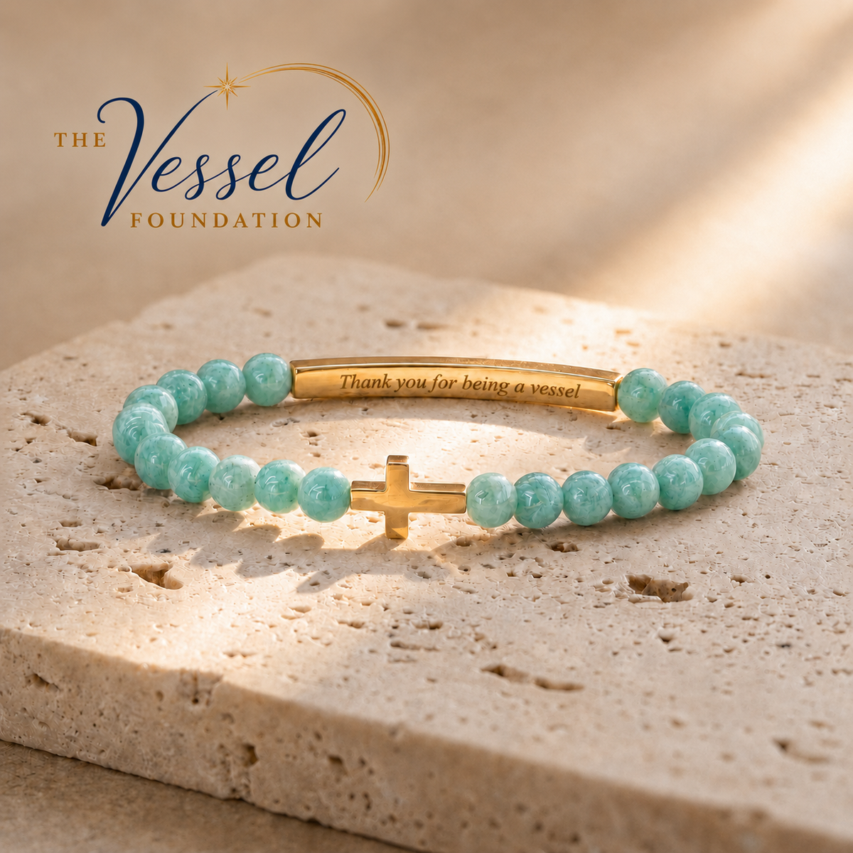 The Vessel Foundation「Thank You for Being a Vessel」ブレスレット