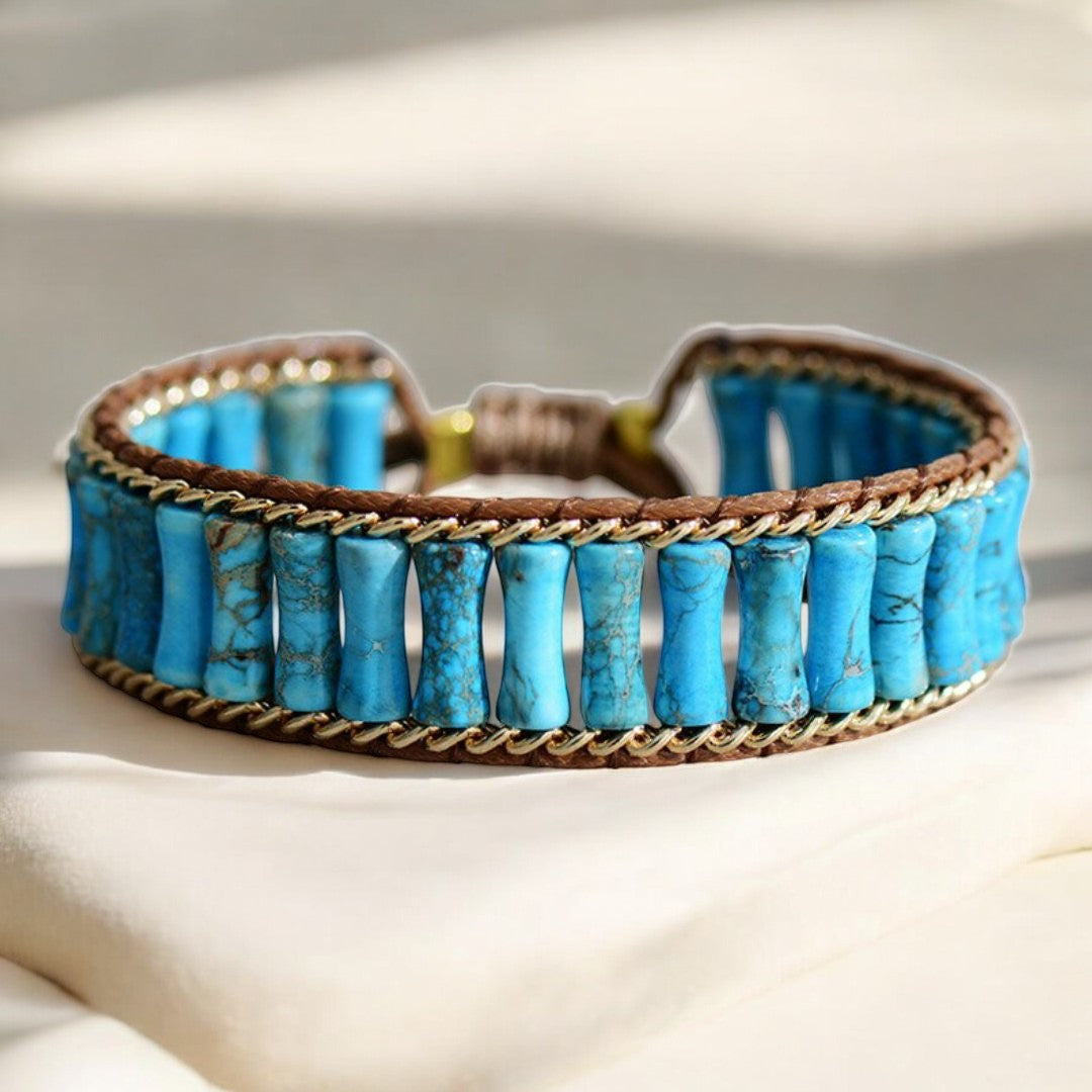 マジカルターコイズジャスパーエナジーブレスレット