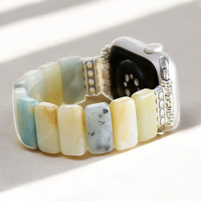 Amazonite Grace Stretch Apple Watch ストラップ