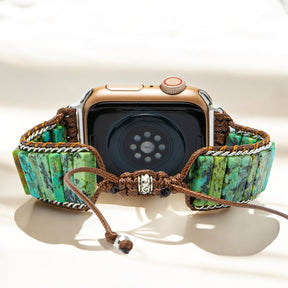 メンズ アフリカン ターコイズApple Watchストラップ