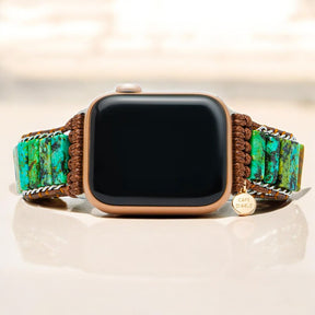 メンズ アフリカン ターコイズApple Watchストラップ