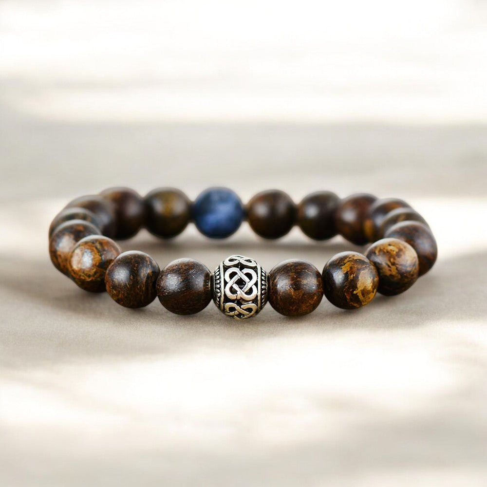 メンズブロンズタイトチベットブレスレット