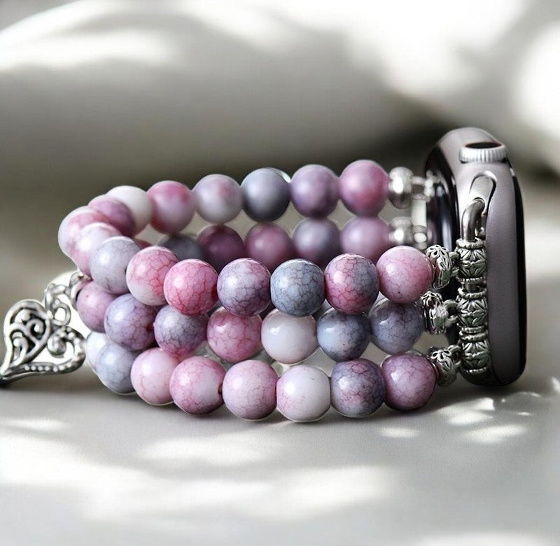 パステルラブストレッチ Apple Watch ストラップ