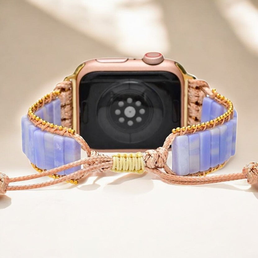 プラムアゲートApple Watchストラップ