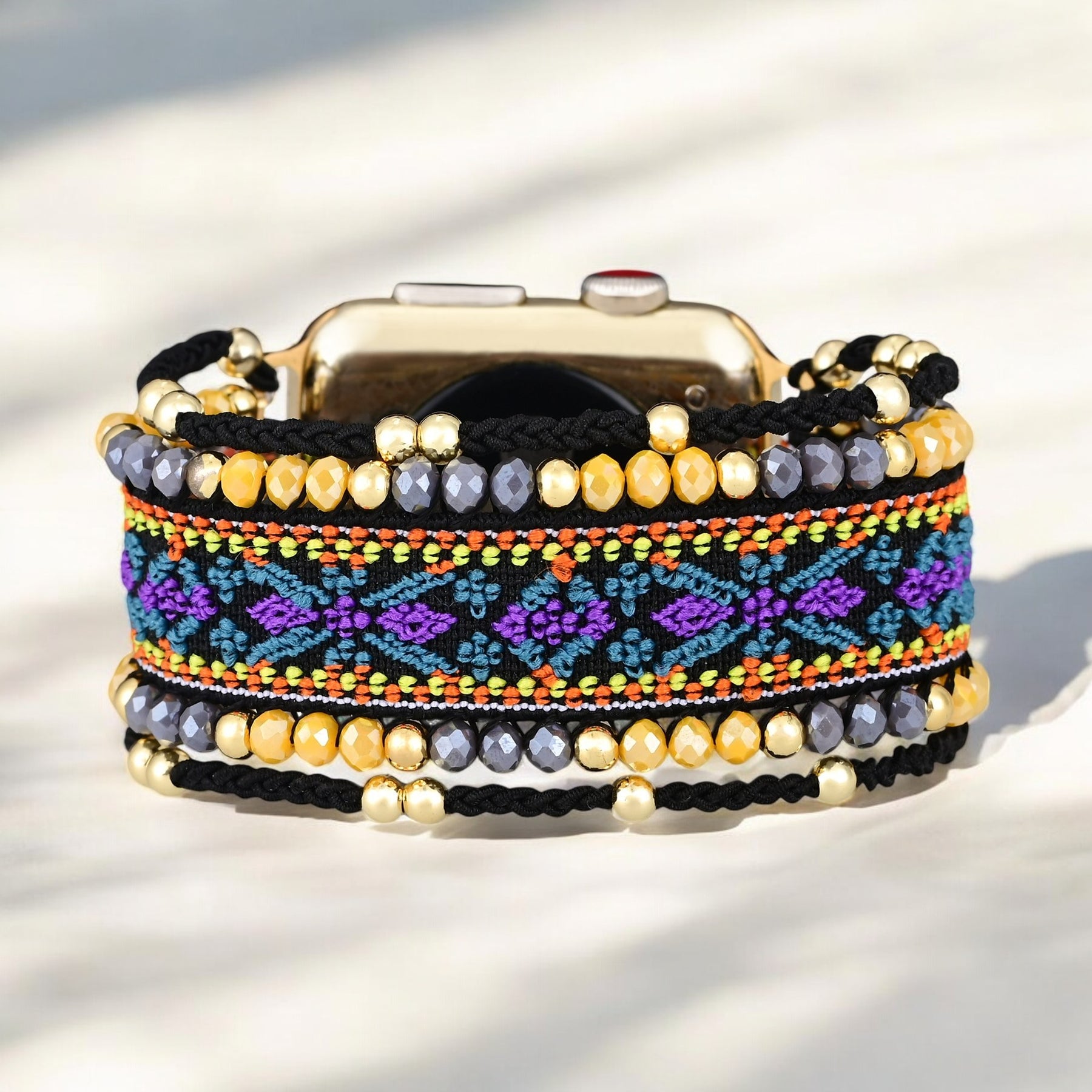 パープルダッフォディル Apple Watch ストラップ