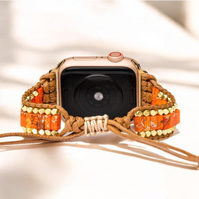 サンライズジャスパー Apple Watch ストラップ