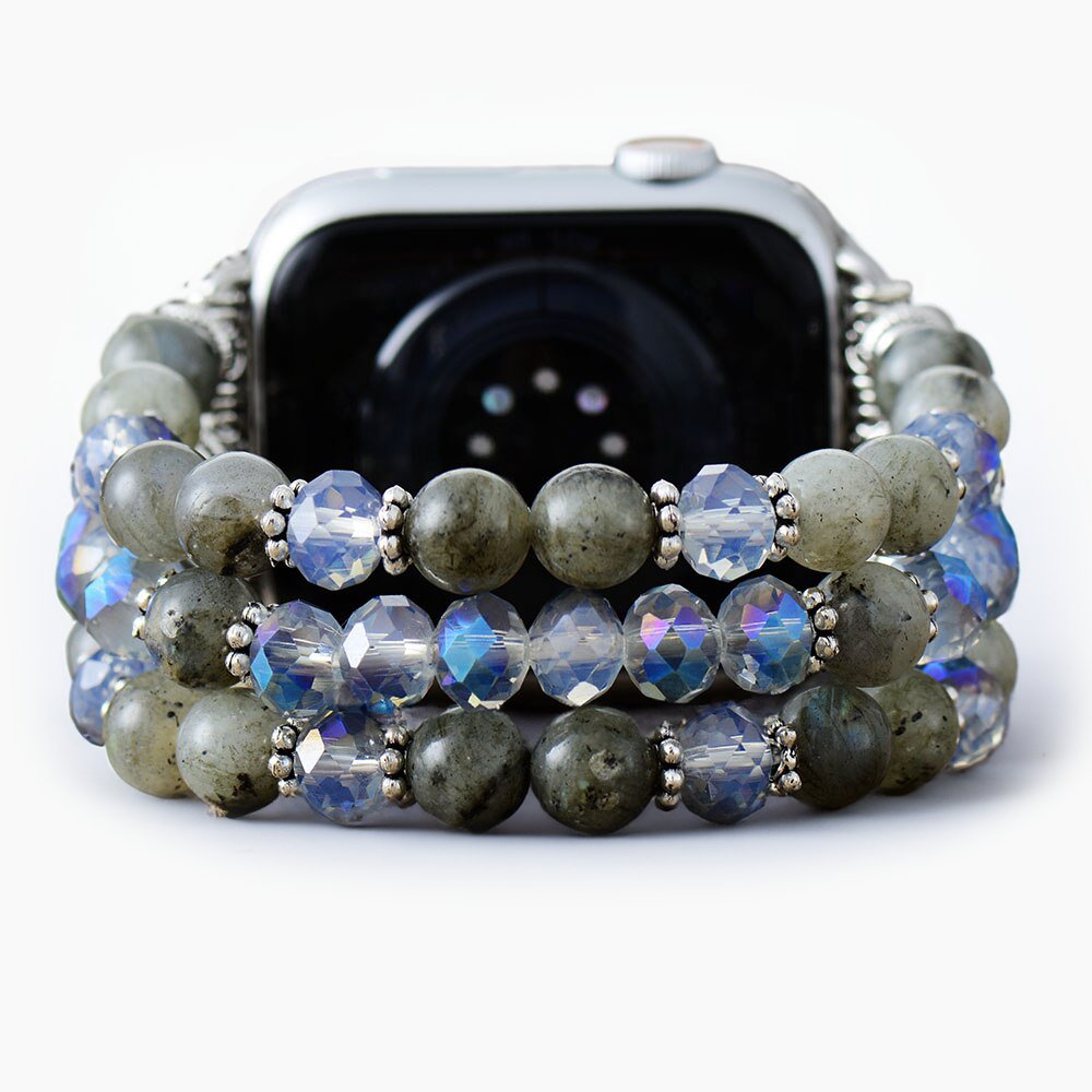 Agate Crystal Stretch Apple Watch Strap - Cape Diablo