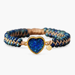 Everlasting Friendship Opal Heart Bracelet - Cape Diablo